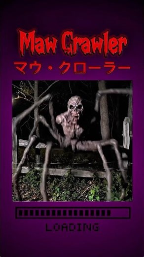 Maw Crawler, Skull monster with spider legs #horrorstories #animation #scary #haunted