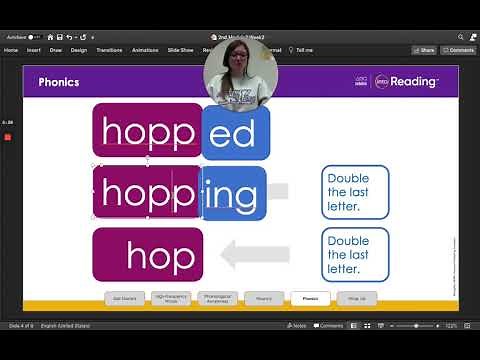 2nd Grade inflectional endings ed, ing