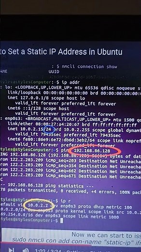 How to Set a Static IP Address in Ubuntu
