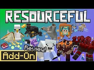 RESOURCEFUL ADDON Enhances Minecraft Survival for you! (in-depth review)