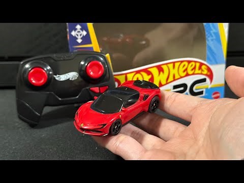 2025 Hot Wheels RC Ferrari SF90 Stradale Review, Unboxing, Track Test