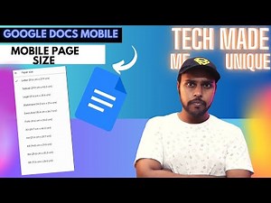 How to change google docs mobile page size | how to change paper size in google docs