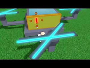 How to Build an EASY 1 MINUTE Military Drone in Babft!