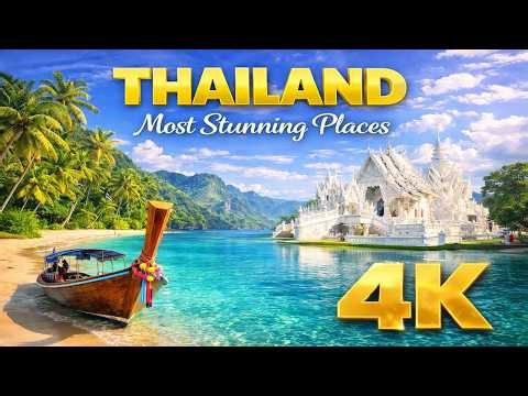 THAILAND 4K 🇹🇭 | 10 Most Stunning Places You Must Visit