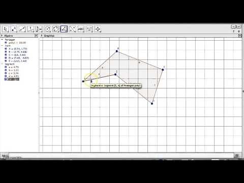 Geogebra and Interior Angles of Polygons