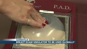 Breast exam simulator created by Gainesville researchers to be used around the world
