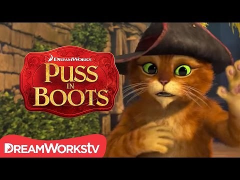 Cat Gets The Hiccups | NEW PUSS IN BOOTS