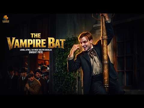 The Vampire Bat (1933) | Classic Horror Mystery Movie | Dwight Frye | Full Movie