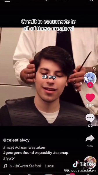 I promise only 95% of my fyp is George and his haircut stream today… #georgenotfound #gnf #minecraft #twitch #stream #haircutstream #george #fyp #dream #fyp #mcyt #youtube #yt