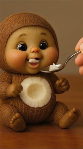 Coconut Eating TOP ASMR #aiasmr #satisfyingvideo #fyp #eating #coconut