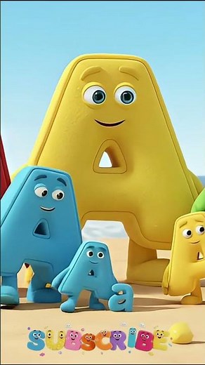 #alfabet #abc #kinderliedje #lettersleren #kleutersLetter A voor kinderen | ABC-liedje | AlphaKidoo