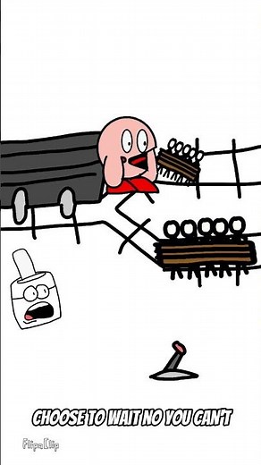 Trolley Problem (Animation Gift For ‪@KirbyAnimationsYT‬) #animation #memes #funny