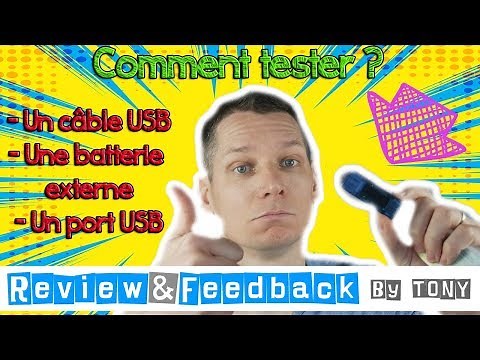 ❓COMMENT TESTER UNE BATTERIE ? UN CÂBLE 🔌 ? UN PORT USB ? UN CHARGEUR ? FR