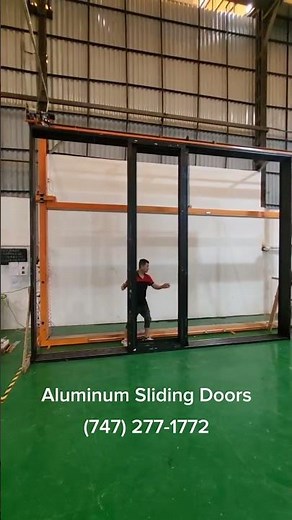 Aluminum Sliding Doors - Free Consultation & Free Measurement