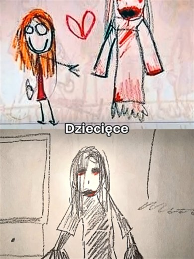 Dziecięce Rysunki z Niepokojącą Historią!