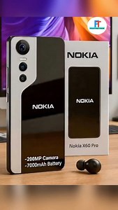 Nokia X60 Pro Shocks the Market! 30GB RAM, 2TB Storage & 200MP Camera🔋 #nokia #android #shorts #viral #photography | FeatureTech