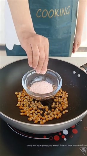 Strawberry Popcorn #food #asmr #popcorn #foodasmr