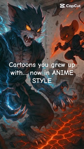 What If Your Favorite Cartoons Were Anime? 🤯 #anime #cartoons