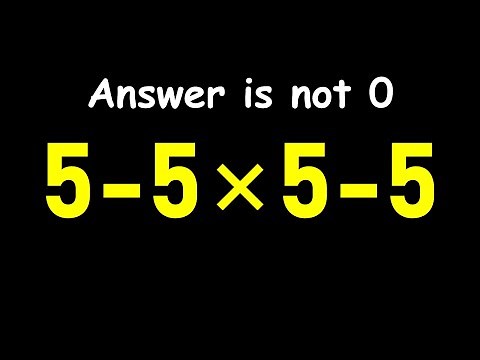 Can You Solve This Simple Math Problem?