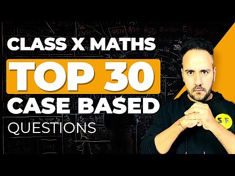 Case Based Questions Class 10th Maths Most Important Question with Ushank Sir Science and Fun