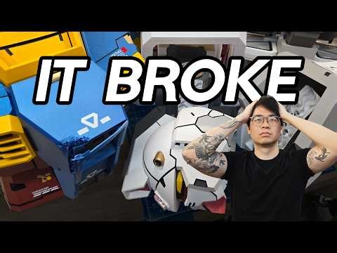 Fixing My 1/10 Gundam