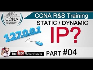 CCNA : Static / Dynamic IP Urdu-Hindi Part 4