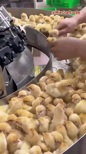 Chick vaccination machine: Advanced equipment improves speed and efficiency #mixcraft