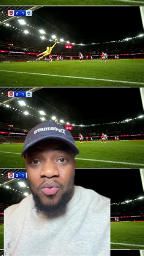 That SAVE from David Raya was ridiculous #football #arsenal #reaction #fyp #raya