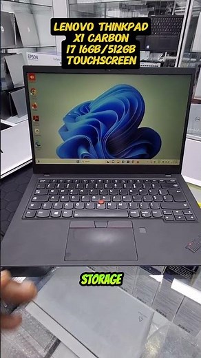 Lenovo ThinkPad X1 Carbon i7 16GB/512GB Touchscreen - ExUk Laptop