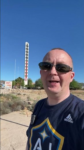 The worlds largest thermometer Baker, California