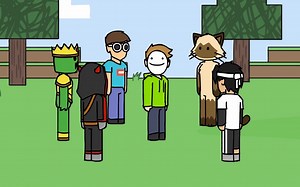 【MCYT动画】Minecraft Manhunt Animated: THE FULL SERIES MOVIE