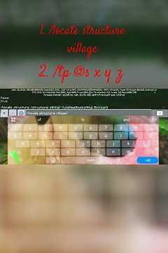 How to teleport to village in Minecraft
