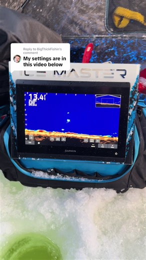 Replying to @BigThickFishin #garmin #livescope #fishing #hardwater #musky