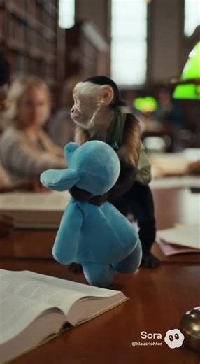 Monkey Can't Stay Quiet in the Library 🐒