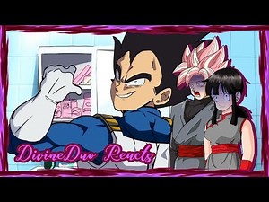 CHICHI BLACK & GOKU BLACK REACT: VEGETA COMES TO EARTH (NEWGROUNDS DBZ COLLAB)
