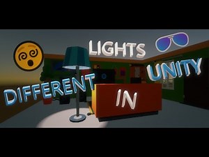 How to add Lighting into Unity under 50 seconds || Adding Different Lights In Unity