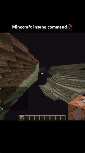 Minecraft insane command🔥 #meme #minecraft #trending #shorts