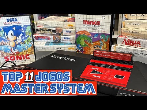 Top 11 JOGOS de MASTER SYSTEM!