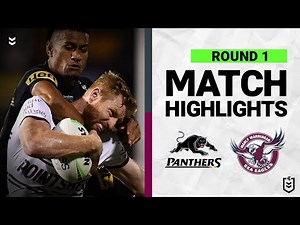 Penrith Panthers v Manly Warringah Sea Eagles | Match Highlights | Round 1, 2022 | NRL