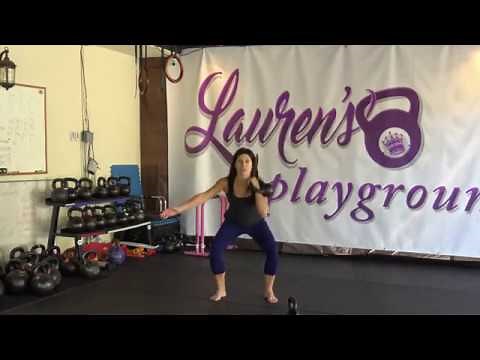 5 Minute Kettlebell Workout by Lauren Brooks