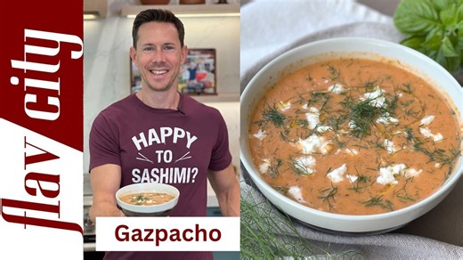 How to Prepare Summer Tomato Gazpacho
