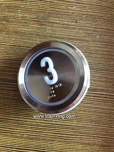 [Hot Item] Elevator Braille Button Stainless Steel Lift Button