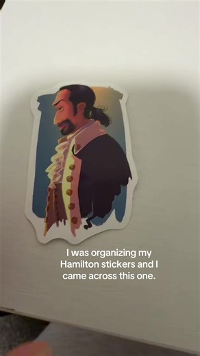 im scared #hamilton #sticker #fyp