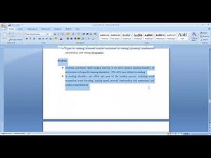 Specific Learning Disability Disorders