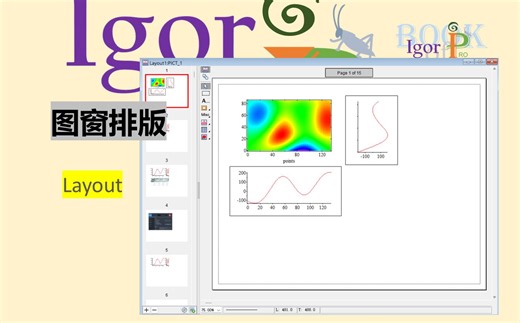 igor pro 图窗排版 Layout