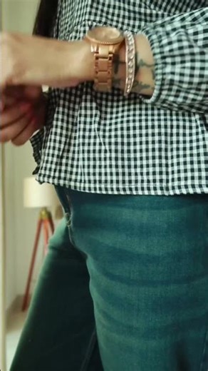 Casual ootd #jeans with #gingham #top #jeanstops #indianfashion #styleinspo