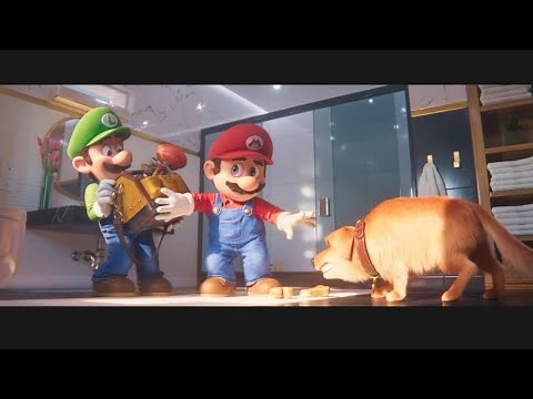 The Super Mario Bros Movie - Mario And Luigi VS Francis The Dog Scene