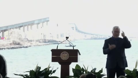 Wes Moore Delivers Heartfelt Speech During Baltimore's Key Bridge Collapse Anniversary