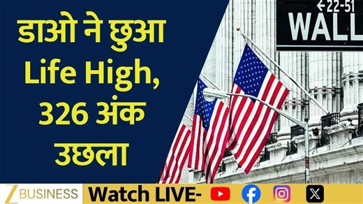 Dow Jones hits record high as global rally strengthens and optimism lifts Indian markets