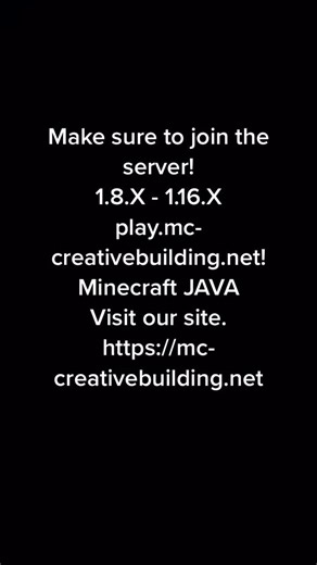 #grammarly #fyp play.mc-creativebuilding.net | Versions 1.8.X - 1.16.X | Java | BungeeCord | Have fun! (@uncoiledhydra73)